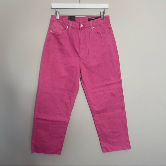 Blank NYC The Baxter Straight leg Pink denim New Size 29 - Picture 5 of 9